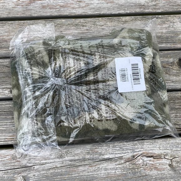 Old Navy Olive Camouflage Crew-Neck Sherpa Dress - Picture 11 of 11